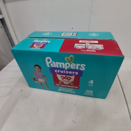 108PK PAMPERS CRUISERS 360 DISPOSIBLE DIAPERS - SIZE 4 image 2