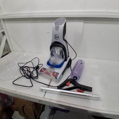 HOOVER CORDED POWERDASH PET COMPACT LIGHTWEIGHT CARPET CLEANER - WHITE/BLUE (MODEL: FH50705VCD) image 3