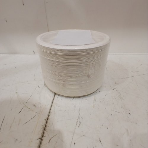 APPROX. 200PK PAPER PLATES - 10" - WHITE image 2
