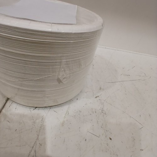 APPROX. 200PK PAPER PLATES - 10" - WHITE image 3