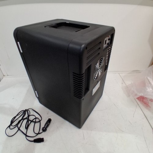NORTHCLAN THERMOELECTRIC WARMING/COOLING MINI FRIDGE - 15L (21 CAN) CAPACITY - BLACK (MODEL: YT-A-15X) image 4