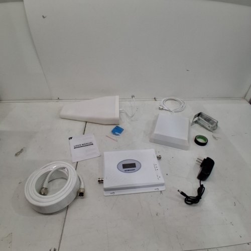 GOBOOST CELL PHONE BOOSTER FOR HOMES WITH OUTDOOR ANTENNA - BANDS 3G/4G LTE/5G - MAX 5000 SQ.FT- WHITE image 4
