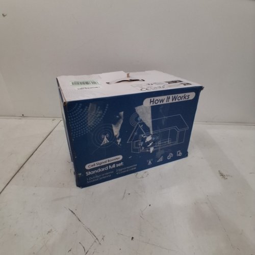 GOBOOST CELL PHONE BOOSTER FOR HOMES WITH OUTDOOR ANTENNA - BANDS 3G/4G LTE/5G - MAX 5000 SQ.FT- WHITE image 5