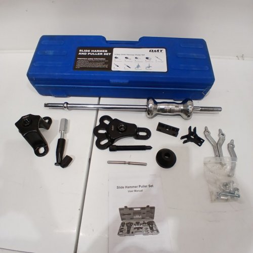 9PC OMT ORION MOTOR SLIDE HARMER AND PULLER SET - BLUE / GREY (MODEL: AM-BJS0002RD) image 5