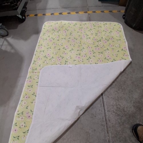 FLORAL BABY CHANGING PAD - PALE YELLOW image 3