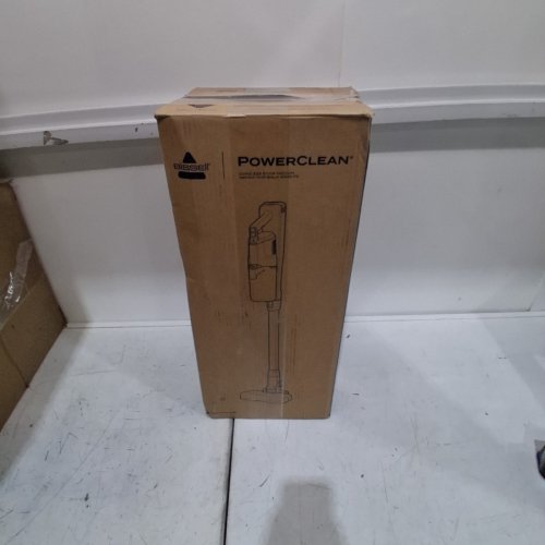 BISSELL POWERCLEAN CORDLESS SELF-STANDING STICK VACUUM WITH LED HEADLIGHTS - WHITE (MODEL: 4173B) image 6