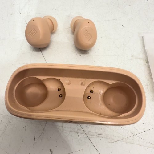 JBL VIBE BUDS TRUE WIRELESS BLUETOOTH EARBUDS IN EAR HEADPHONES - BEIGE image 4