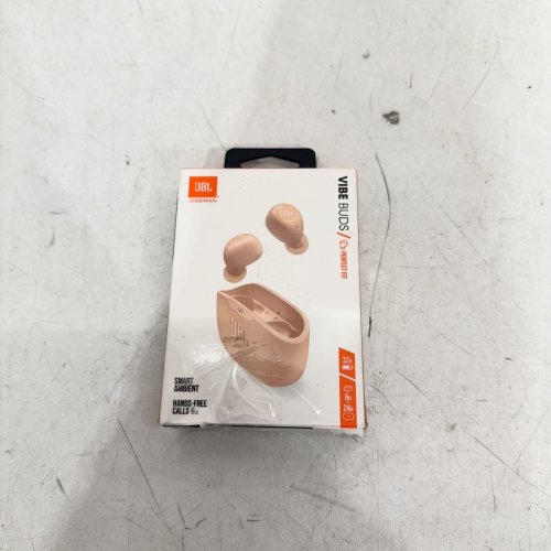 JBL VIBE BUDS TRUE WIRELESS BLUETOOTH EARBUDS IN EAR HEADPHONES - BEIGE image 6