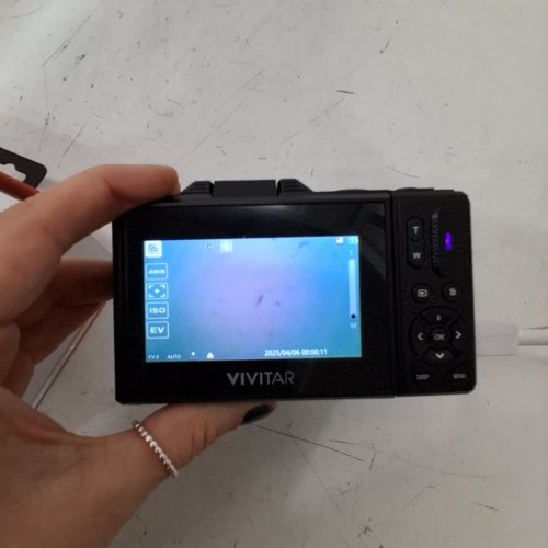 VIVITAR DIGITAL CAMERA WITH 8X DIGITAL ZOOM AND 3" LED DISPLAY - 4K HD - 20MP - BLACK (MODEL: VECXX99) image 5
