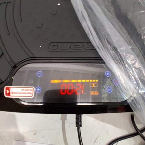TAEVNO VIBRATION PLATE EXERCISE MACHINE- 450LBS - BLACK image 2