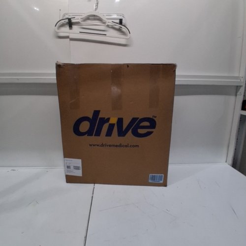 DRIVE MEDICAL STEEL FOLDING FRAME COMMODE - GREY image 4