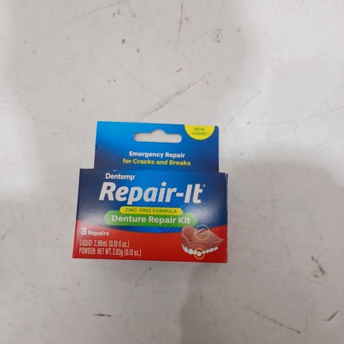 DENTEMP ZINC-FREE EMERGENCY DENTURE REPAIR KIT image 2