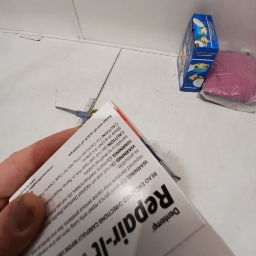 DENTEMP ZINC-FREE EMERGENCY DENTURE REPAIR KIT image 3