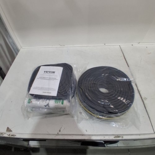 VEVOR GARAGE DOOR THRESHOLD AND BOTTOM SEALS KIT - 16FT - BLACK/YELLOW image 2