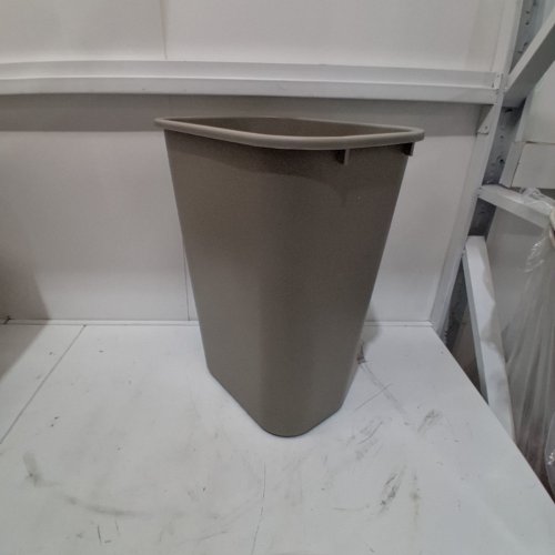 RUBBERMAID COMMERCIAL WASTEBASKET TRASH BIN - 41QT - BEIGE - (MODEL: 2957) image 2