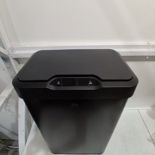 EKO MIRAGE-T TOUCHLESS RECTANGULAR MOTION SENSOR TRASH CAN - 50 L - BLACK (MODEL: EK9278TBMT-50 L) image 5