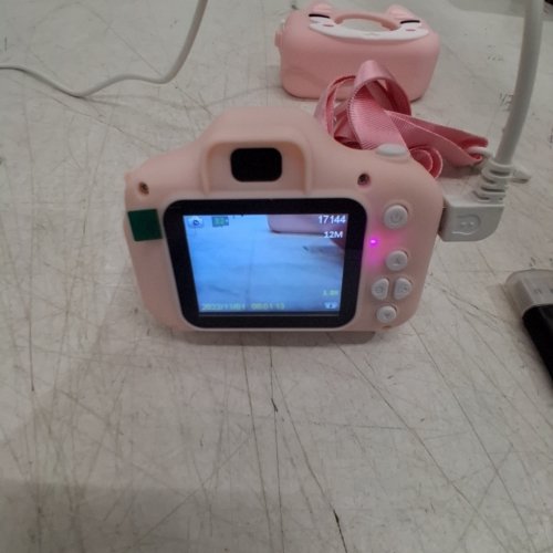 KIDS DIGITAL CAMERA WITH MICRO SD - 1080HD - PINK/FOX image 2