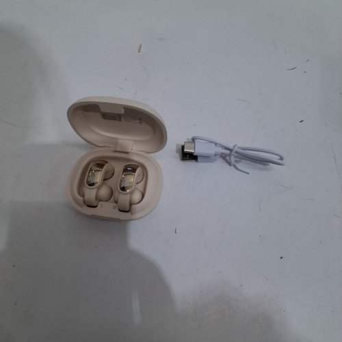 MONSTER OPEN EAR AIR CONDUCTION CLIP-ON BLUETOOTH EARBUDS - BEIGE (MODEL: AC228) image 6