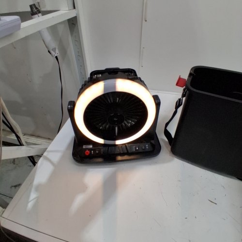 INFINITY X1 SOLAR MISTING FAN- 500LUM (MODEL: 1985328) image 2
