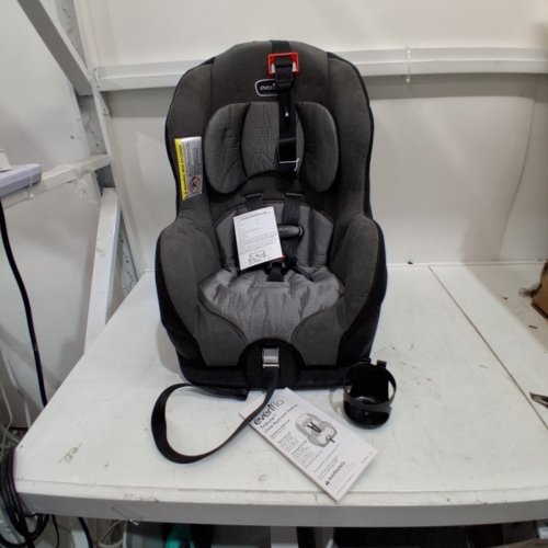 EVENFLO TRIBUTE LX CONVERTIBLE CAR SEAT - 40LBS CAP - GREY (MODEL: 38111190C) image 2