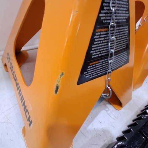 2PK GEARWRENCH JACK STANDS - 6 TON - ORANGE (MODEL: GWJS6T) image 5