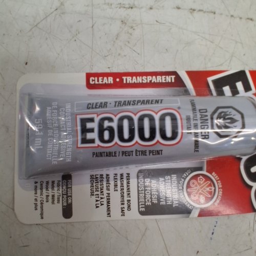 E6000 SERIES CRAFT ADHESIVE- 59.1ML - CLEAR/TRANSPARENT image 3