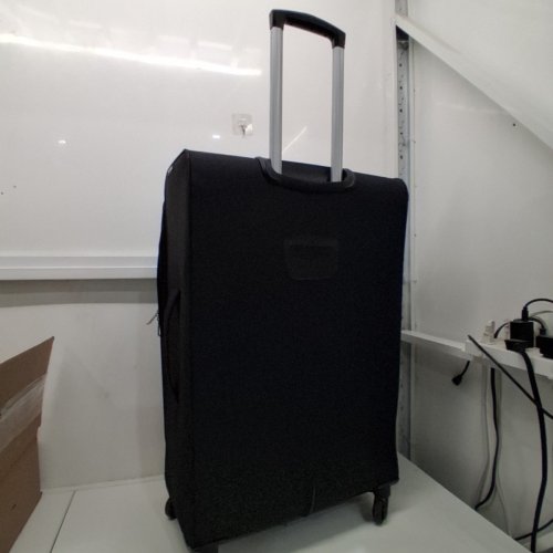 SWISSGEAR MARUMO SOFTSIDE LIGHTWEIGHT EXPANDABLE LUGGAGE WITH SPINNER WHEELS - 28" - BLACK (MODEL: SWI2700) image 5