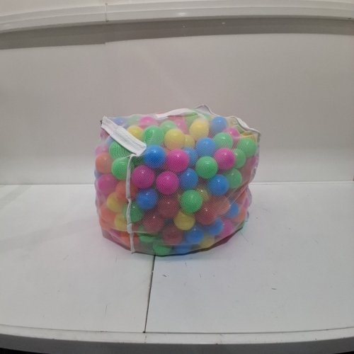 400PK BPA FREE PLASTIC BALLS FOR BALL PIT/ PLAY YARD - ASSORTED COLOURS image 2