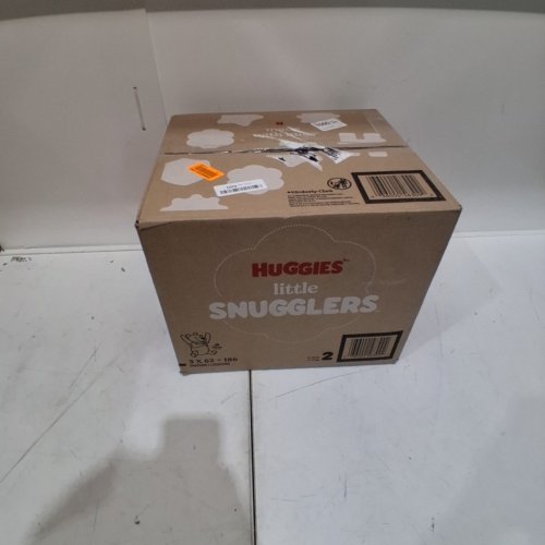 186PK HUGGIES LITTLE SNUGGLERS BABY DIAPERS - SIZE 2 (12LB-18LB) - DISNEY WINNIE THE POOH image 2