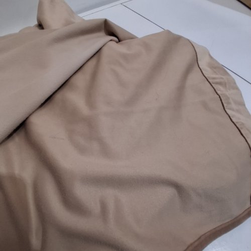 (3 PANEL) MIULEE VELVET THERMAL INSULATED GROMMET ROOM DARKENING TOP CURTAINS - 52" X 86" - TAUPE BEIGE image 4