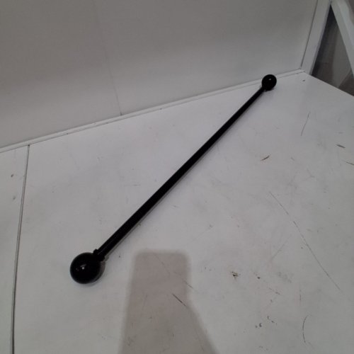 BASIC CURTAIN ROD - 28"- 48" - BLACK image 2