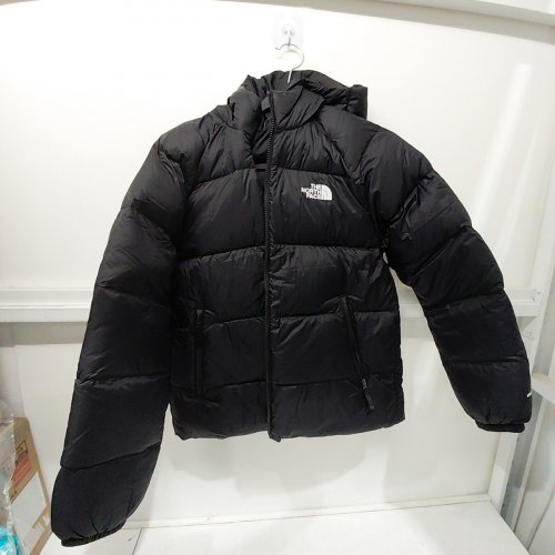 BOYS' THE NORTH FACE YDRENALITE DOWN HOODED PUFFER JACKET - EXTRA LARGE (14/16) - BLACK image 2