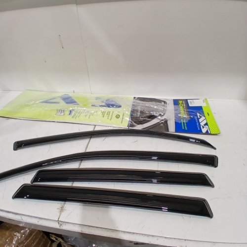 4PC AVS IN-CHANNEL WINDOW VISORS - FIT FOR 2014 TO 2018 SUBARU FORESTER - BLACK (ITEM: 194375) image 2