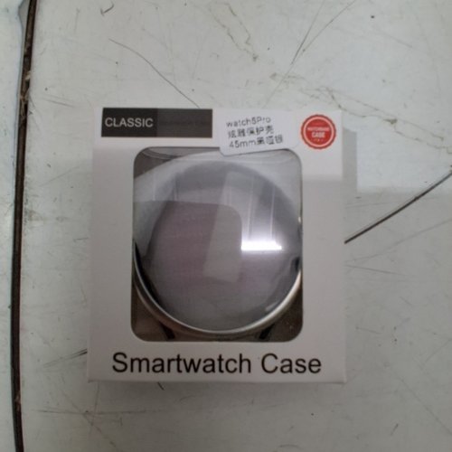 SMARTWATCH CASE FOR SAMSUGN GALAXY WATCH5 PRO - 45 MM - BLACK AND SILVER (STYLE: CLASSIC) image 2