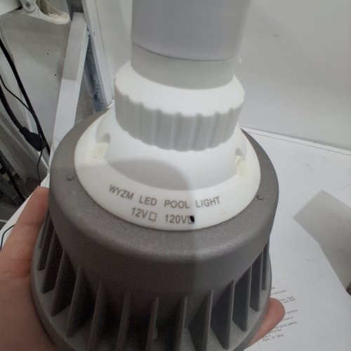 LED POOL LIGHT FIXTURE - REPLACEMENT FOR PENTAIR & HAYWARD FIXTURE - 120 V - RGBW (STYLE: WZYM) image 2