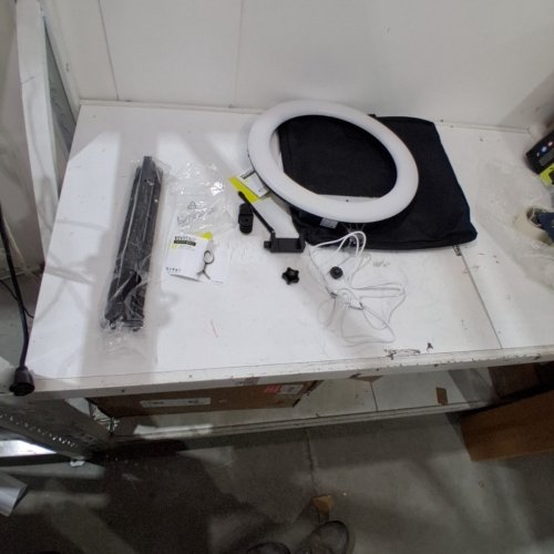 VIVITAR CREATOR SERIES FULL SPECTRUM LED RING LIGHT WITH STAND, 18" (MODEL: VIV18RLWM) image 2