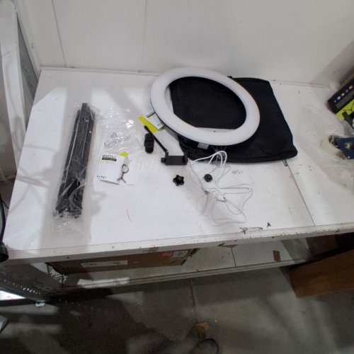 VIVITAR CREATOR SERIES FULL SPECTRUM LED RING LIGHT WITH STAND, 18" (MODEL: VIV18RLWM) image 4