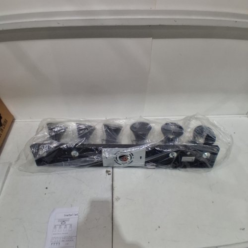 6-LIGHT TRACK LIGHT FIXTURES CEILING - 120 V, 6 X 40W MAX - BLACK (MODEL: C-04-05) image 3