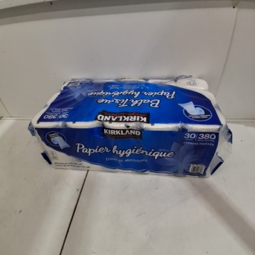 30PK KIRKLAND SIGNATURE BATH TISSUE - 2-PLY / 380 SHEETS (MODEL: 6262016) image 4