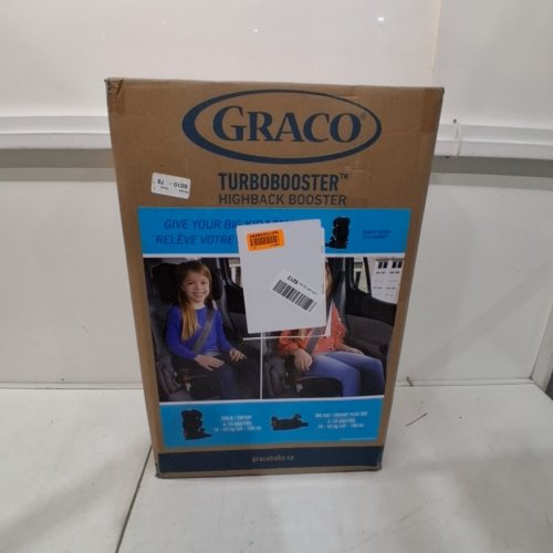 GRACO 2-IN-1 TURBOBOOSTER HIGHBACK TO BACKLESS BOOSTER CAR SEAT - 40-100LB MAX - BLACK (MODEL: 2168325) image 5
