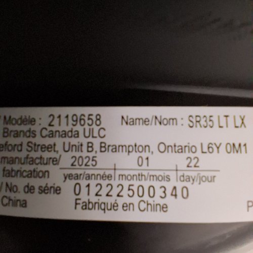 GRACO SNUGRIDE 35 LITE LX INFANT CAR SEAT - MAX WEIGHT 34LBS - BLACK/GREY (MODEL: 2119658) image 2