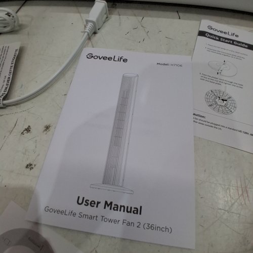 GOVEELIFE SMART TOWER FAN 2 - 36" - WHITE image 5