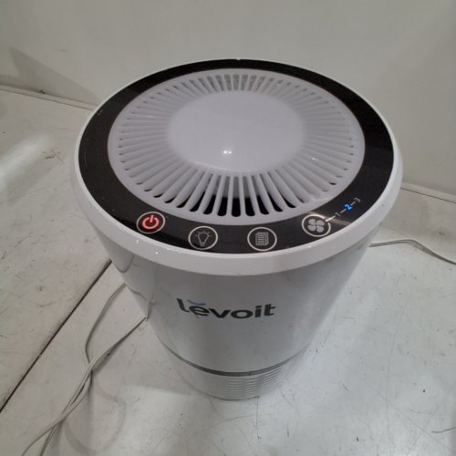 LEVOIT AIR PURIFIERS H13 TRUE HEPA FILTER QUIET AIR FILTRATION SYSTEM 3 SPEED FAN AND NIGHT LIGHT - WHITE (MODEL:LV-H132) image 2