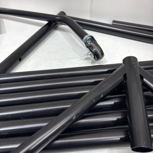 AMAZON BASICS HEAVY DUTY CLOTHES RAIL GARMENT RAIL - 60.5" X 19.5" X 48" - BLACK image 3