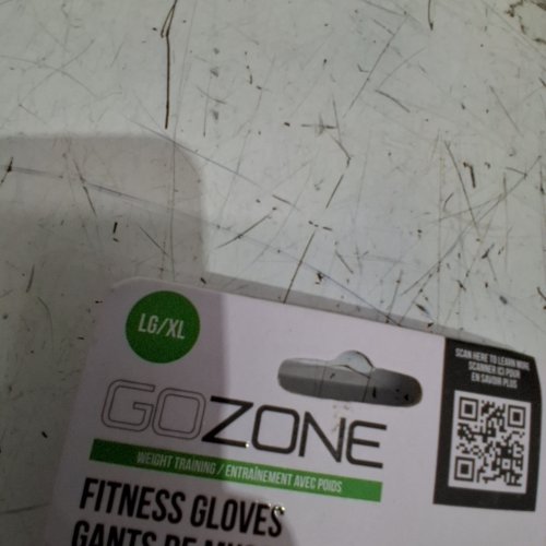 GOZONE FITNESS GLOVES - LARGE / EXTRA LARGE - BLACK (STYLE : 30086798) image 3