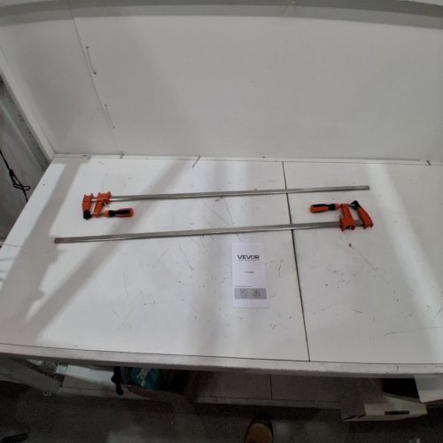 2PK HEAVY DUTY F-CLAMPS - 36" JAW OPENING - ORANGE/SILVER (MODEL: ‎F600-36) image 2