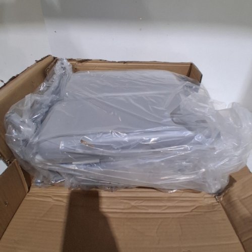 LIGHTWEIGHT SHOWER TUB TRANSFER BENCH SEAT WITH REVERSIBLE BACKREST - 24" X 33.3" X 36.2" - GREY (MODEL: FBL630237) image 3