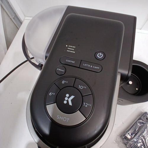 KEURIG K-CAFE SPECIAL EDITION SINGLE SERVE K-CUP POD COFFEE MAKER & MILK FROTHER - BLACK (MODEL: K-CAFE K83) image 2