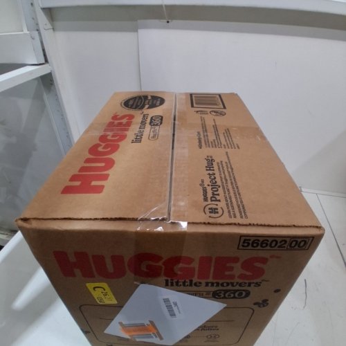 128PK HUGGIES LITTLE MOVERS HUGGFIT BABY DIAPERS WITH 360° WAISTBAND - SIZE 5 (MODEL: 5660200) image 2