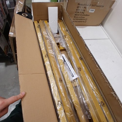 METAL SQUARE WEDDING ARCH FRAME BACKDROP STAND - 10FT - GOLD image 4